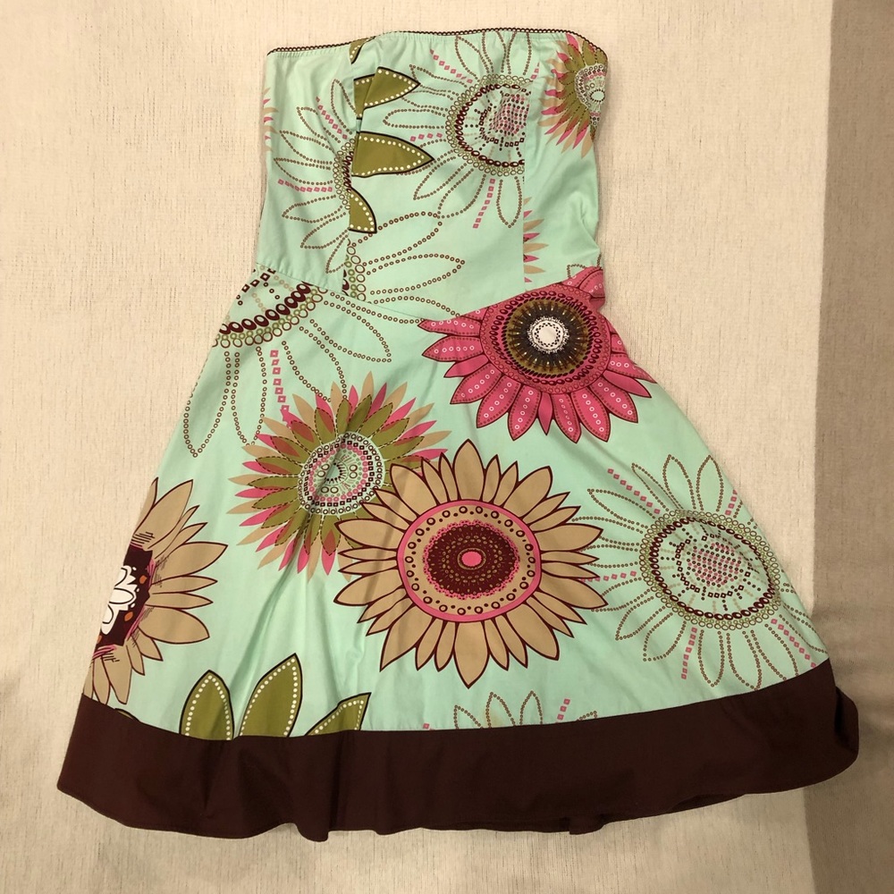 Sleeveless Dress, Floral, Size 2-4